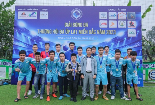 BẾ MẠC GIẢI BÓNG ĐÁ THƯƠNG HỘI ĐÁ ỐP LÁT MIỀN BẮC 2023