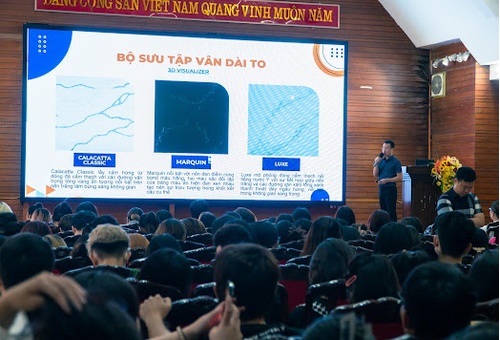 PHÁT ĐỘNG CUỘC THI THIẾT KẾ "ỨNG DỤNG VẬT LIỆU ĐÁ NHÂN TẠO TRONG KHÔNG GIAN NỘI THẤT"