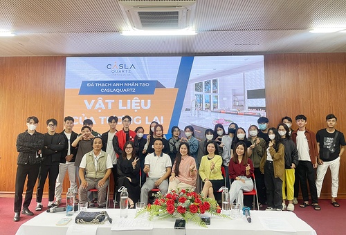 TRAO GIẢI CUỘC THI "SỬ DỤNG ĐÁ THẠCH ANH NHÂN TẠO CASLAQUARTZ VÀO THIẾT KẾ NỘI THẤT"