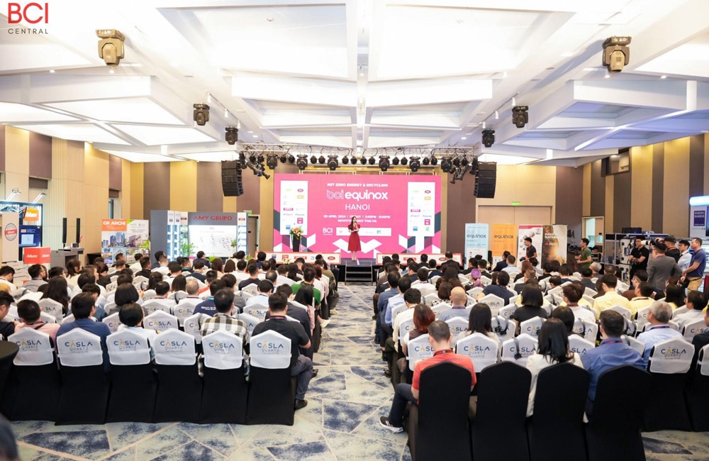 Caslaquartz tài trợ sự kiện BCI Equinox Hanoi 2024 với chủ đề “Cân bằng Năng lượng & Tái chế – Net Zero Energy & Recycling”