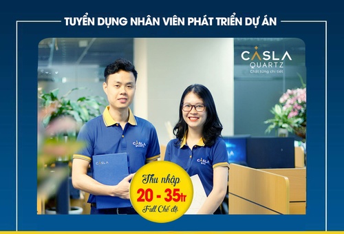 TUYỂN DỤNG NHÂN VIÊN PHÁT TRIỂN DỰ ÁN