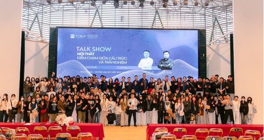 Casla Quartz & Talkshow ĐH Kiến trúc: Điểm chạm Vật liệu & Trải nghiệm