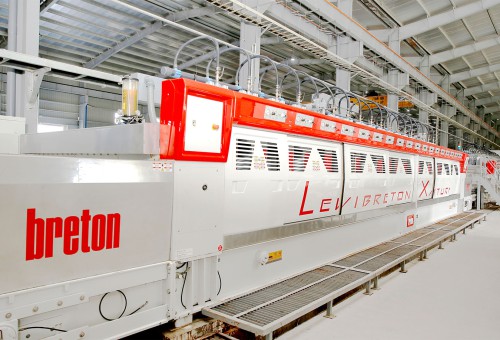 Breton Italy line - The world's leading artificial stone production technology