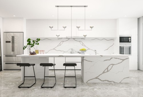 Calacatta Classic artificial quartz: Inspired by Italy