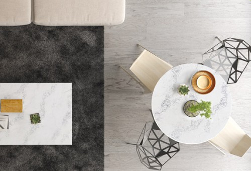 High-class stone coffee table - Modern and sophisticated new trend