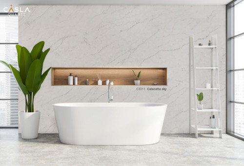 The secret to choosing the most beautiful and high-class artificial stone for toilet and bathroom tiles