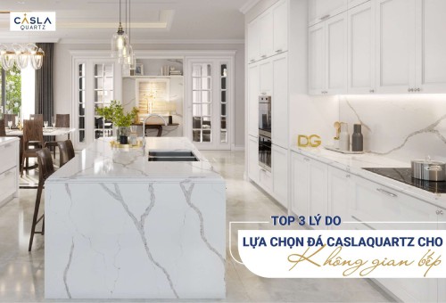 Top 3 reasons to choose Caslaquartz stone for kitchen space